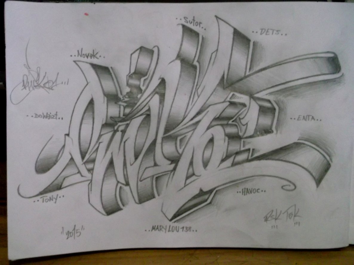 Graffiti Sketch - Photo by RISKOone - risko, rsk, mws (2015)