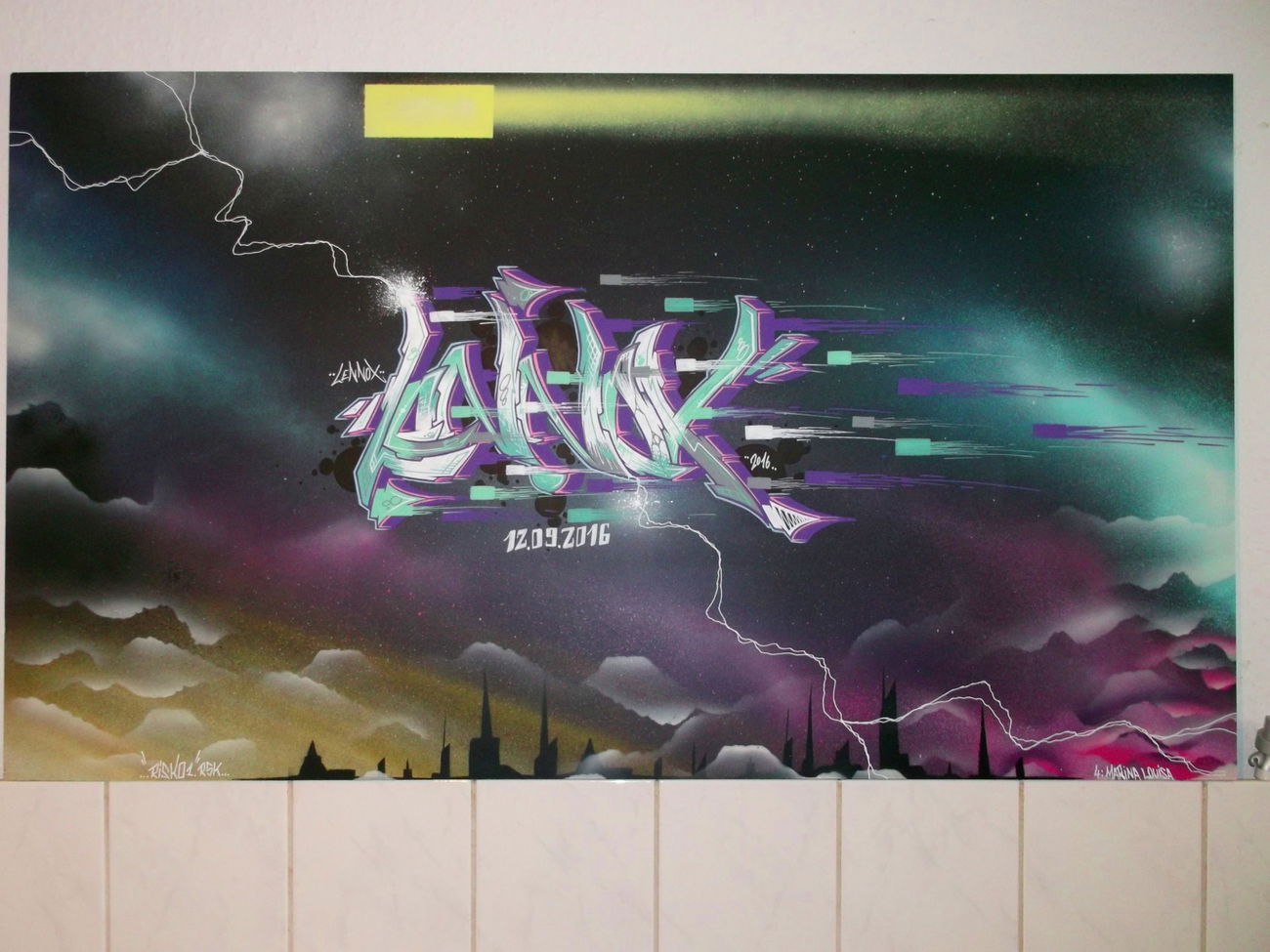 Graffiti Artwork - Photo by RISKOone - risko, one, rsk (2016)