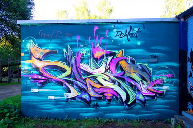 Graffiti Wall - Photo by RISKOone - risko, one, rsk (2016)