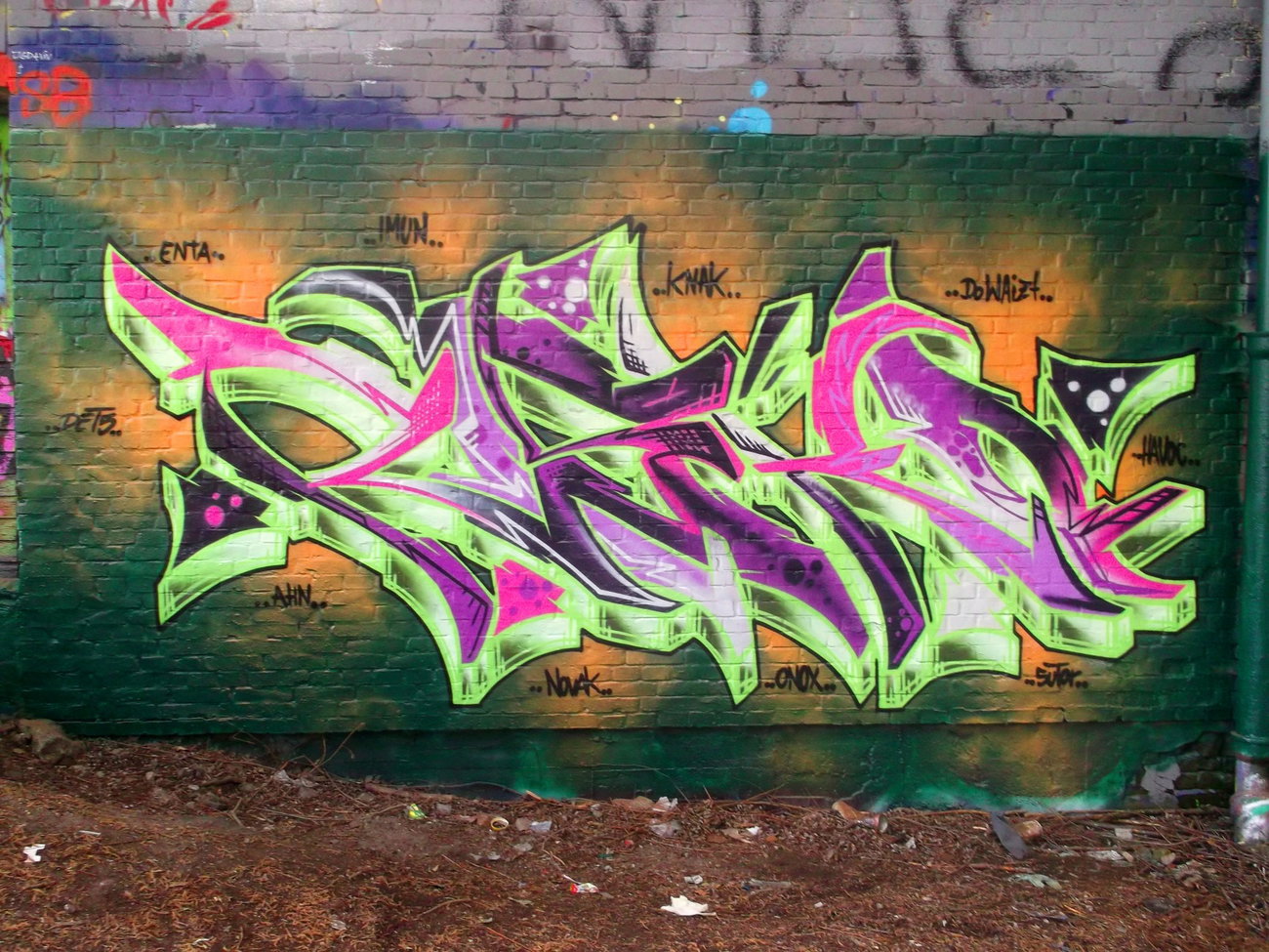 Graffiti Wall - Photo by RISKOone - risko, rsk, tgk (2015)