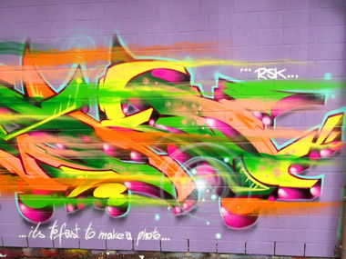 Graffiti Wall - Photo by RISKOone - risko, rsk, hamburg