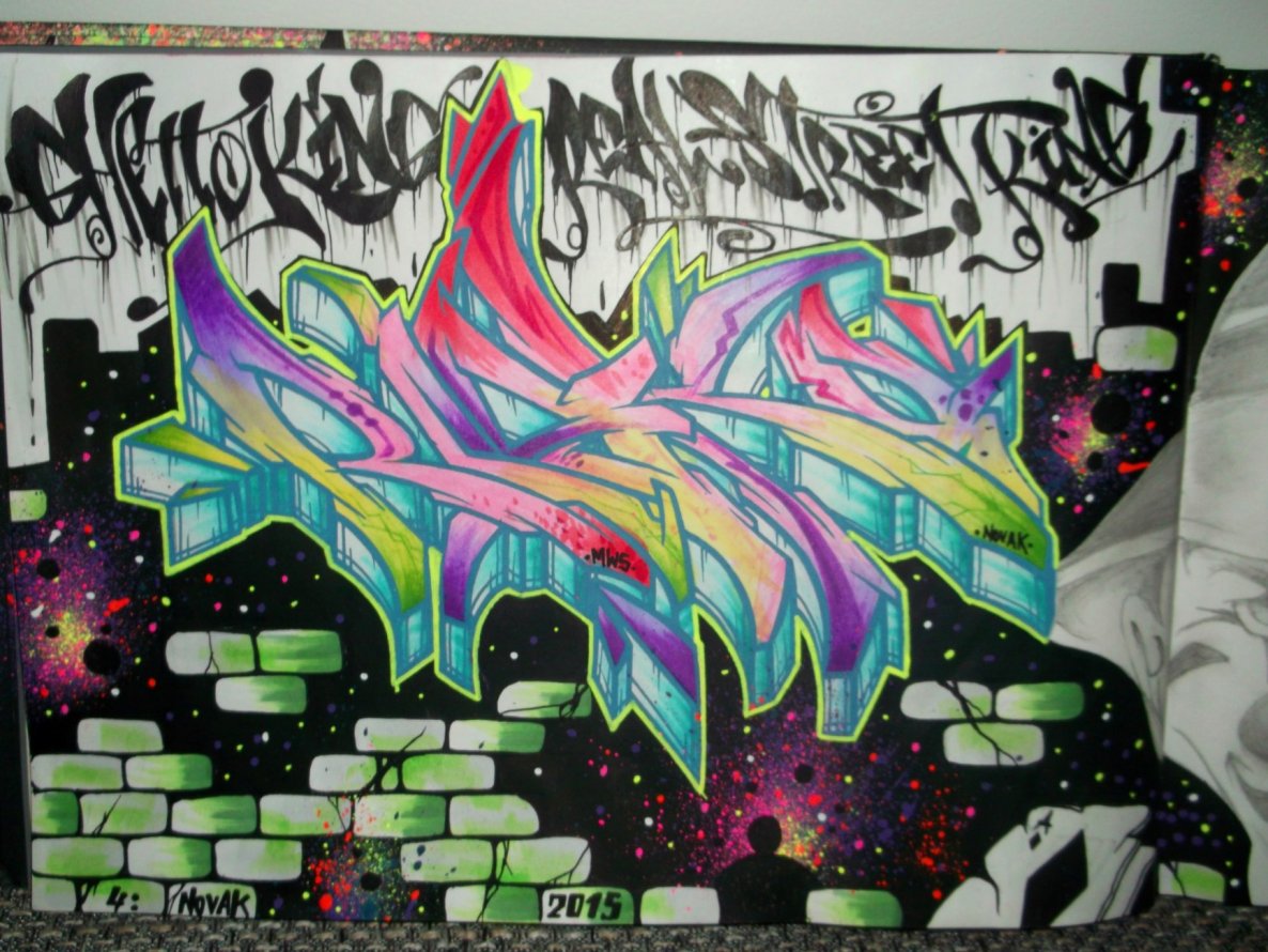 Graffiti Sketch - Photo by RISKOone - risko, novak, mws (2015)