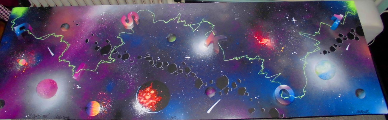 Graffiti Artwork - Photo by RISKOone - risko, rsk, gk (2016)