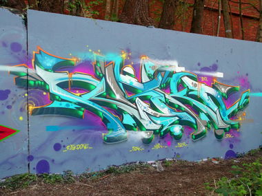 Graffiti Wall - Photo by RISKOone - risko, rsk, hamburg (2017)