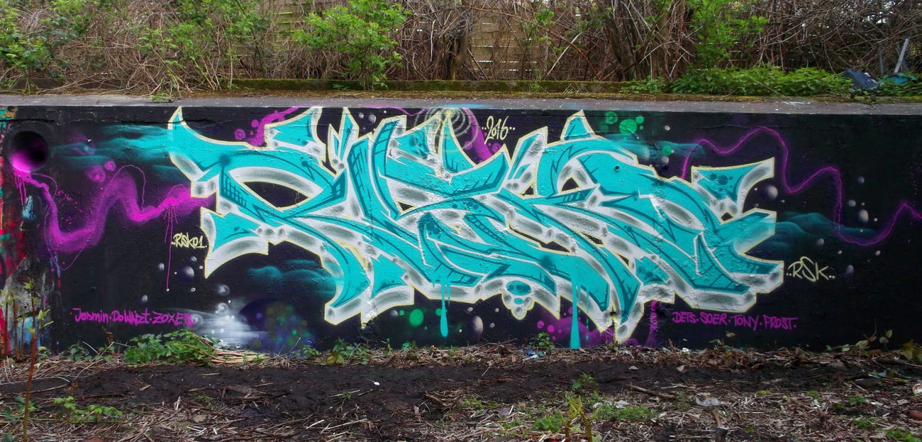 Graffiti Wall - Photo by RISKOone - risko, rsk, mws (2016)