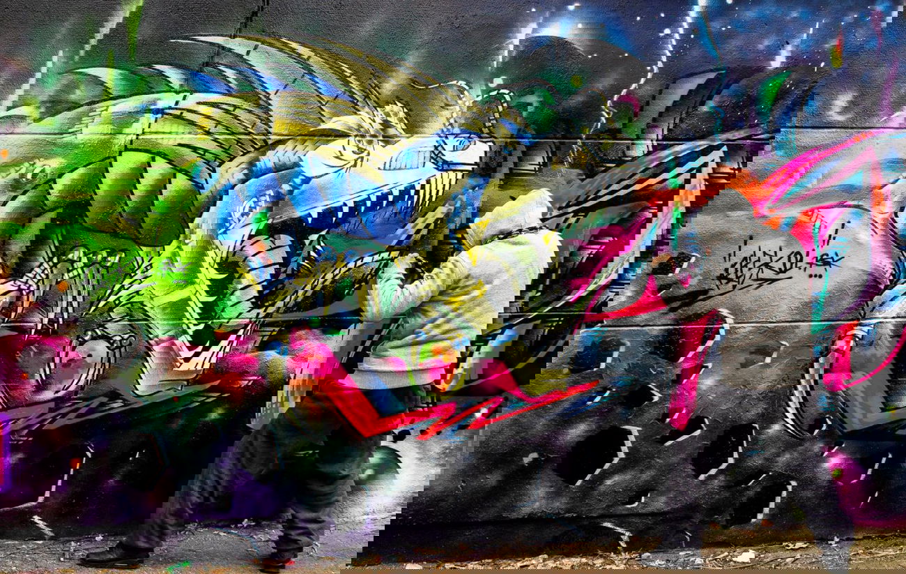 Graffiti Wall - Photo by RISKOone - risko, mws, rsk (2015)
