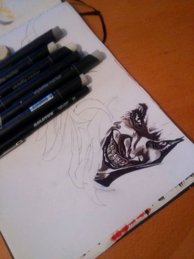 Graffiti Sketch - Photo by RISKOone - risko, joker, rsk (2018)