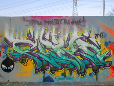 Graffiti Wall - Photo by RISKOone - risko, rsk, tgk (2016)
