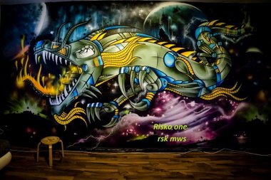 Graffiti Wall - Photo by RISKOone - RISKO, RSK, MWS (2015)
