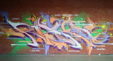 Graffiti Wall - Photo by RISKOone - risko, rsk, hamburg