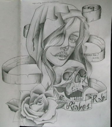 Graffiti Sketch - Photo by RISKOone - risko, one, rsk (2016)