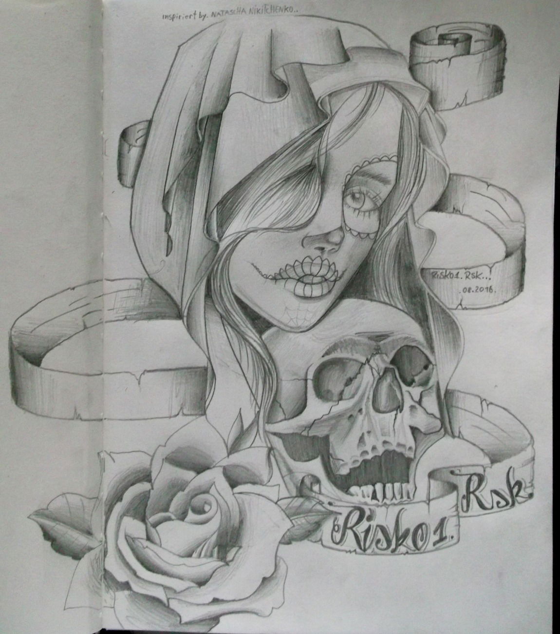 Graffiti Sketch - Photo by RISKOone - risko, one, rsk (2016)