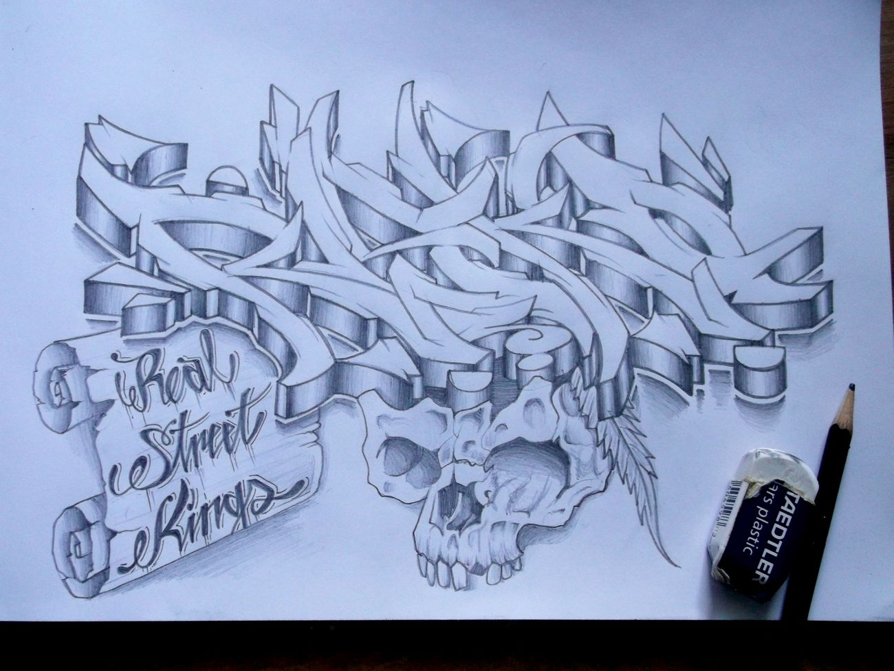 Graffiti Sketch - Photo by RISKOone - risko, one, rsk (2016)