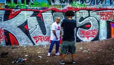 Graffiti Wall - Photo by RISKOone - risko, enta, d (2015)