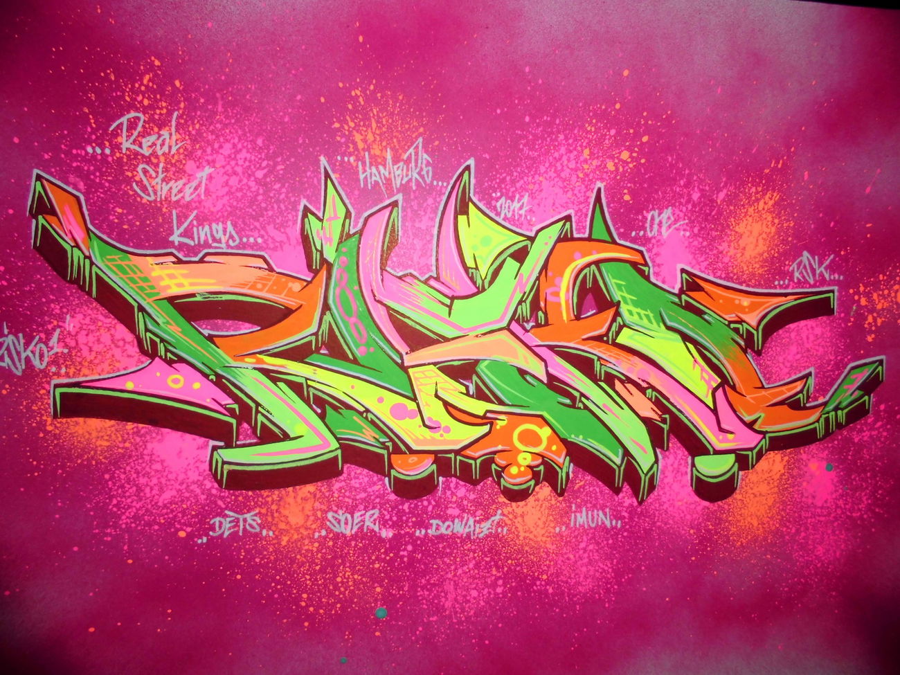 Graffiti Wall - Photo by RISKOone - risko, riskoone, rsk (2017)