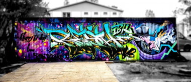 Graffiti Wall - Photo by RISKOone - risko, enta, resh (2015)