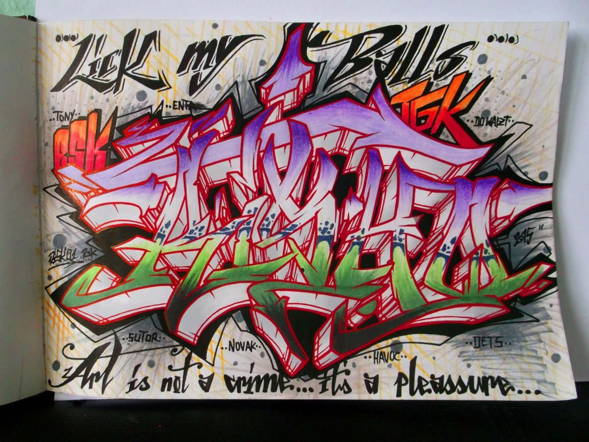 Graffiti Sketch - Photo by RISKOone - risko, rsk, gk (2015)