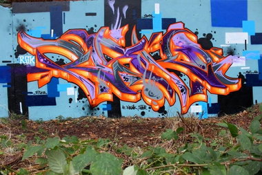 Graffiti Wall - Photo by RISKOone - risko, mws, rsk (2015)