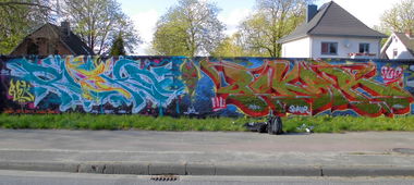 Graffiti Wall - Photo by RISKOone - risko, pokar, rsk (2016)