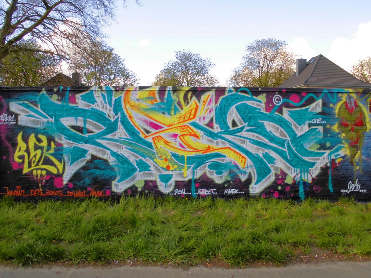 Graffiti Wall - Photo by RISKOone - risko, rsk, mws (2016)