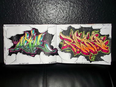 Graffiti Sketch - Photo by RISKOone - RISKO, RSK, TGK (2014)