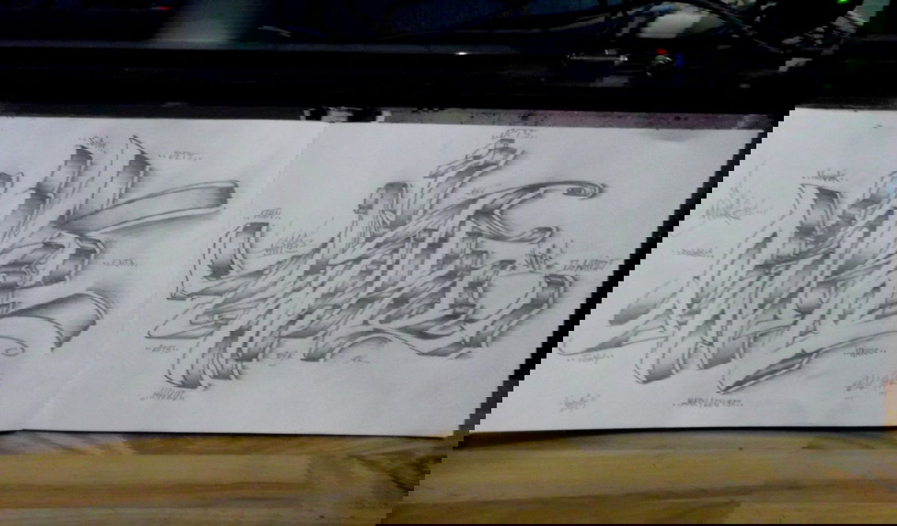 Graffiti Sketch - Photo by RISKOone - risko, rsk, tgk (2015)