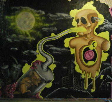 Graffiti Wall - Photo by RNDM_YveS - danger, drug (2013)