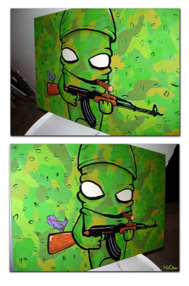 Graffiti Artwork - Photo by RNDM_YveS (2012)