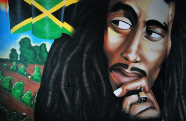 Graffiti Wall - Photo by RNDM_YveS - Bob, Marley, (work (2012)