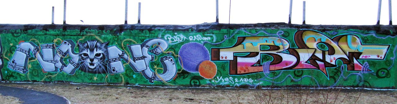 Graffiti Wall - Photo by RNDM_YveS - NRG, from, BLOT (2013)