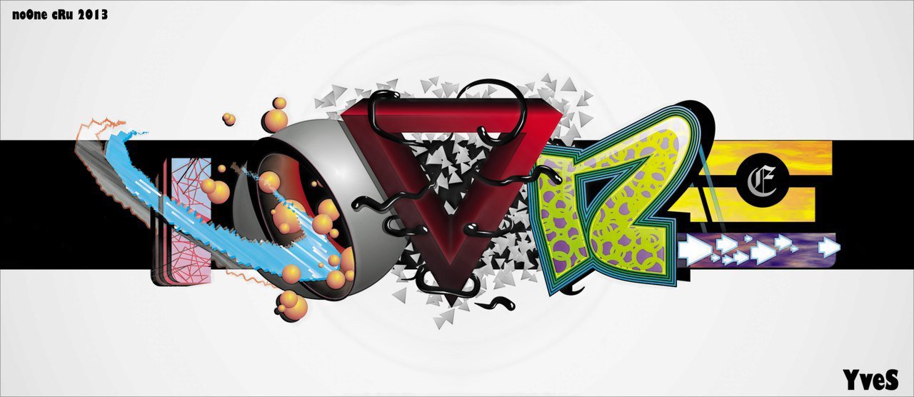 Graffiti Artwork - Photo by RNDM_YveS - NOONE (2013)