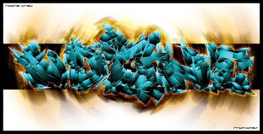 Graffiti Artwork - Photo by RNDM_YveS - NOONE (2013)