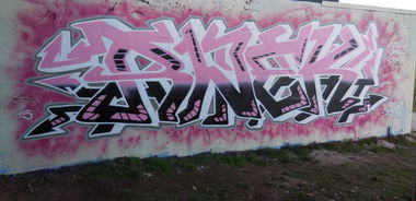 Graffiti Wall in Oldenburg - Photo by RNEK - RNEK (2015)