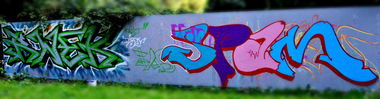 Graffiti Wall - Photo by RNEK - RNEK, Spam