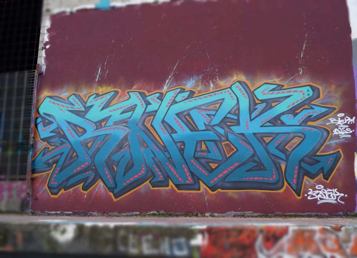 Graffiti Wall in Oldenburg - Photo by RNEK - RNEK (2014)