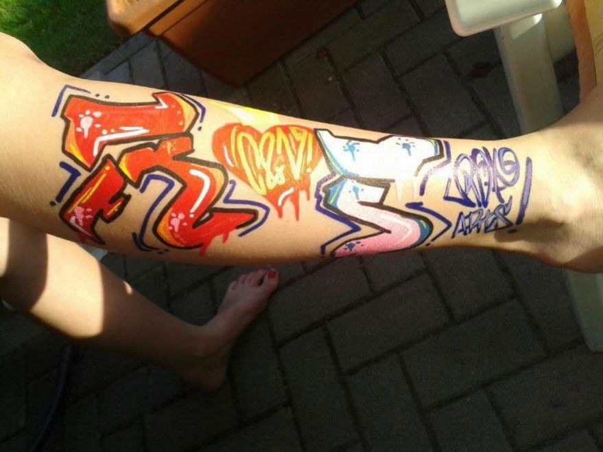 Graffiti Artwork in Bitterfeld-Wolfen - Photo by ROF - RoF