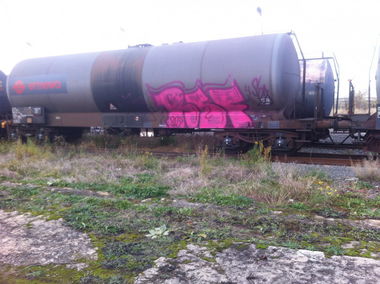 Graffiti Bombing - Photo by ROF - ROF (2013)