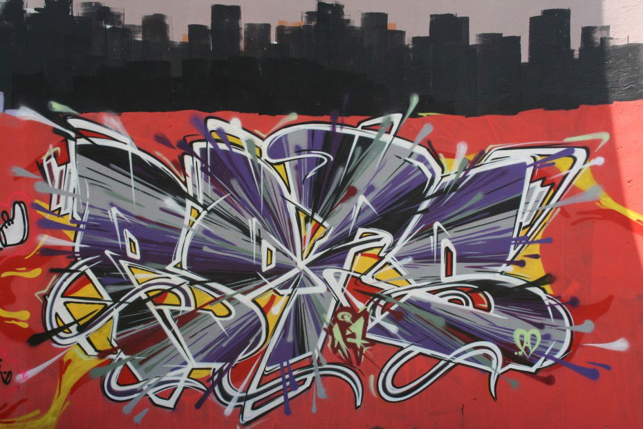 Graffiti Wall - Photo by ROFS