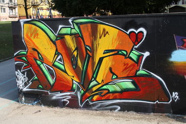 Graffiti Wall - Photo by ROFS