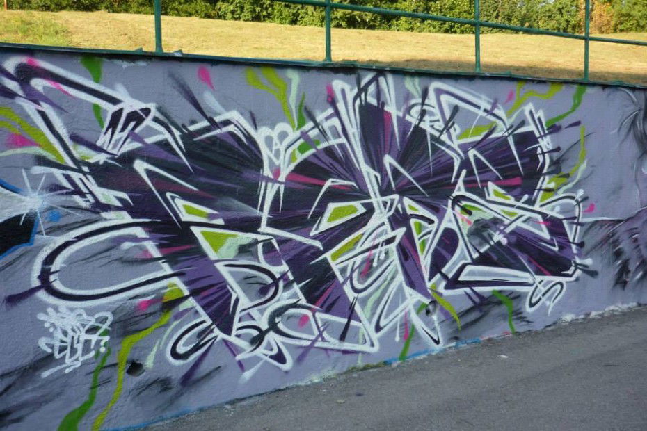 Graffiti Wall in Martin - Photo by ROFS - rofs (2013)
