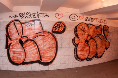 Graffiti Bombing - Photo by ROLS - 2012