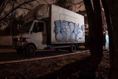 Graffiti Bombing - Photo by ROLS (2013)