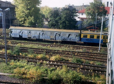 Graffiti Train - Photo by ROMANS - MARO (2003)