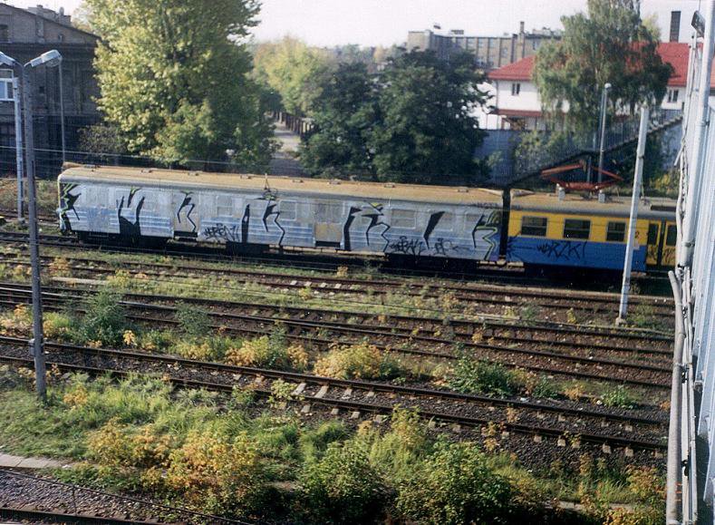 Graffiti Train - Photo by ROMANS - MARO (2003)