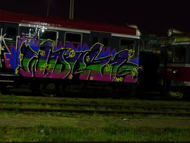 Graffiti Train - Photo by ROMANS - WDRZK (2011)