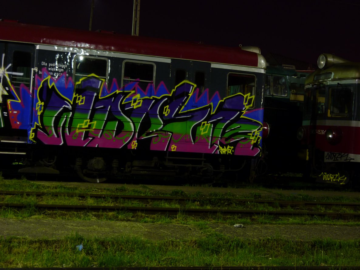 Graffiti Train - Photo by ROMANS - WDRZK (2011)