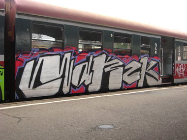 Graffiti Train - Photo by ROMANS - WDRZK (2009)