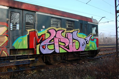 Graffiti Train - Photo by ROMANS - MARO, ROMA (2012)