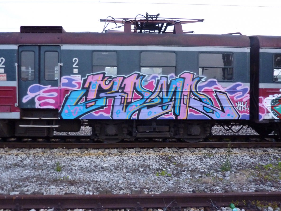 Graffiti Train - Photo by ROMANS (2013)