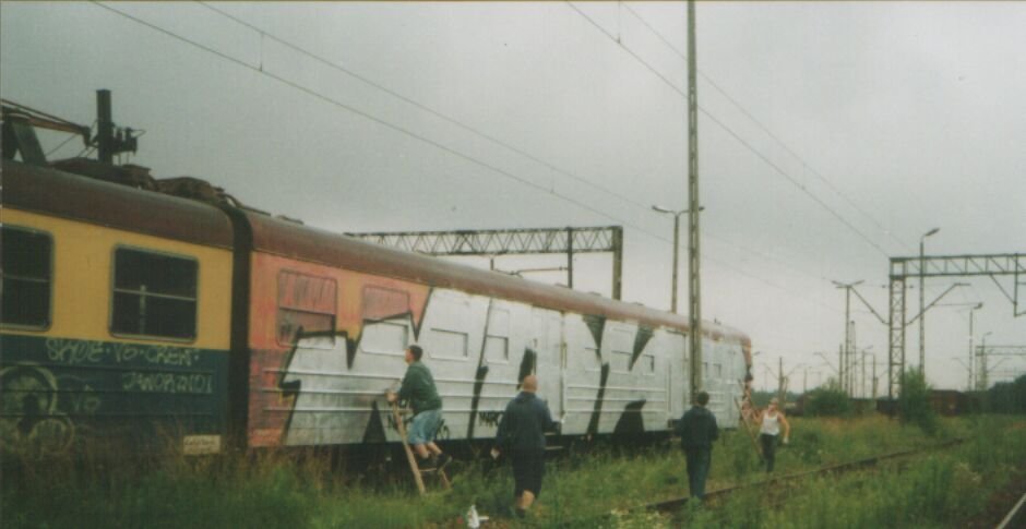 Graffiti Train - Photo by ROMANS - wdr, wdrzk (2001)